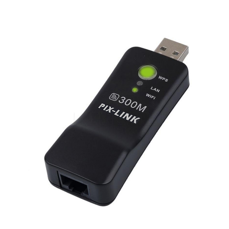Smart Home Network Rack - PIXLINK 무선 USB 범용 300Mbps Wifi