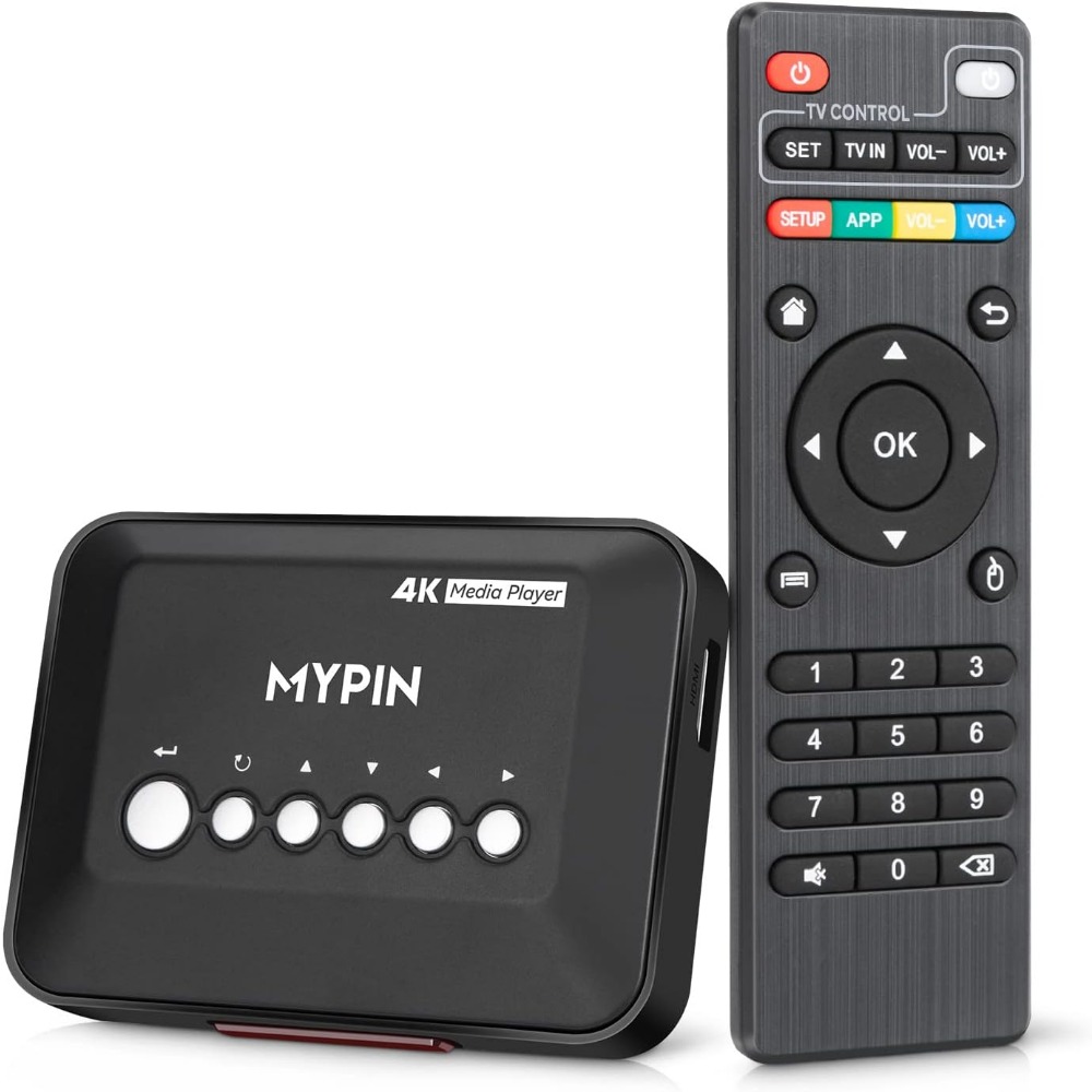Smart Home Remote - 4K 30Hz HDMI 미디어 플레이어, 14TB