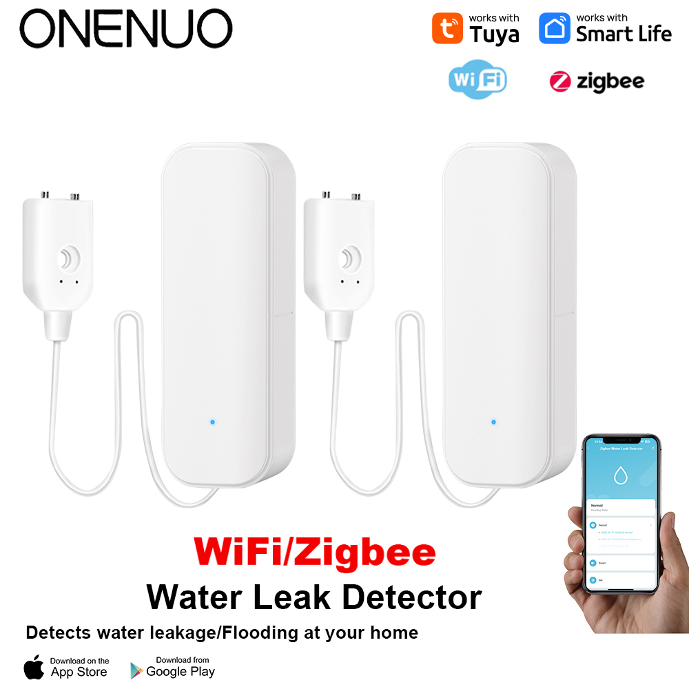 Smart Home Security System - WiFi 또는 Zigbee 누수 센서 Tuya