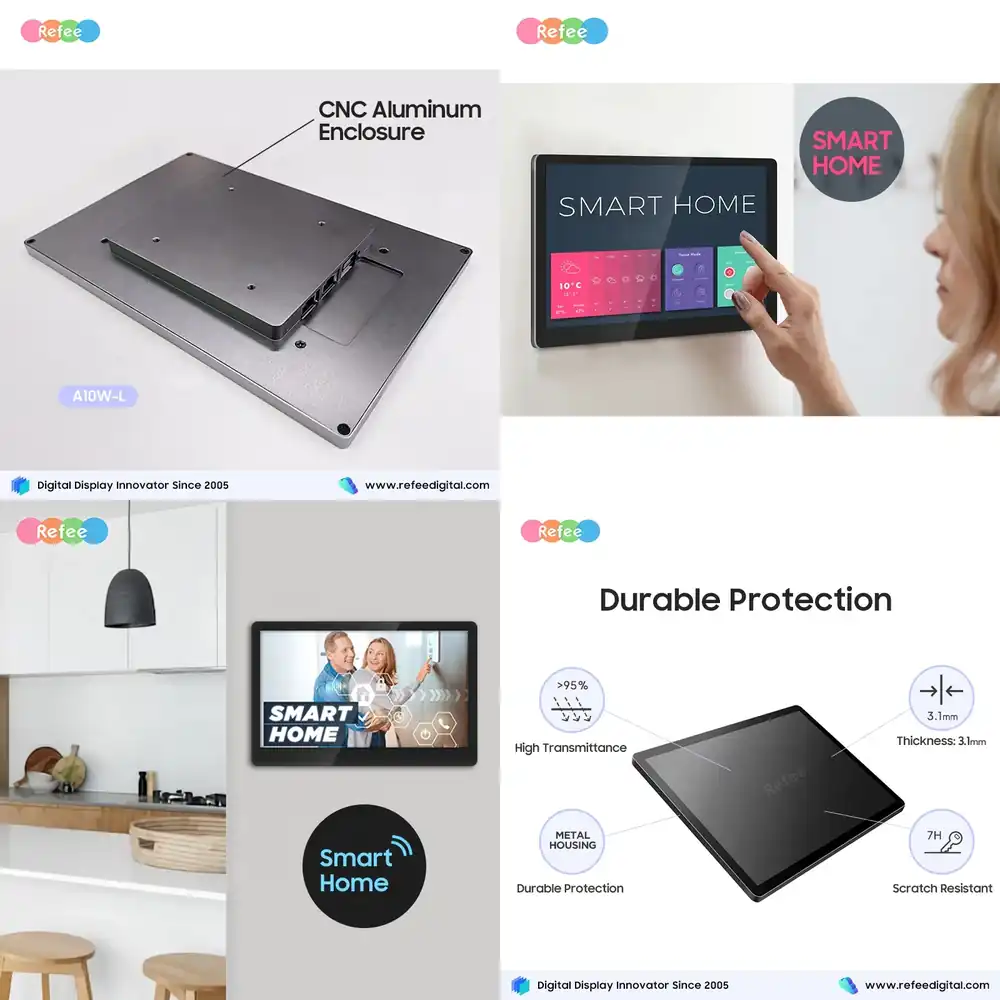 Smart Home Display - 안드로이드 와이파이 터치스크린 스마트 홈 디스플레이