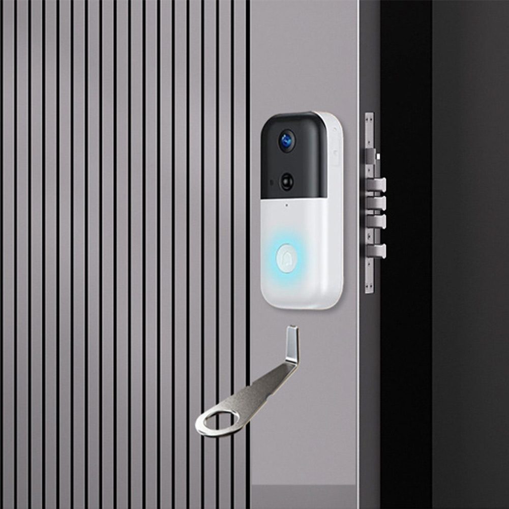 Smart Home Video Doorbell - 링 카메라용 실버 비디오 초인종 키