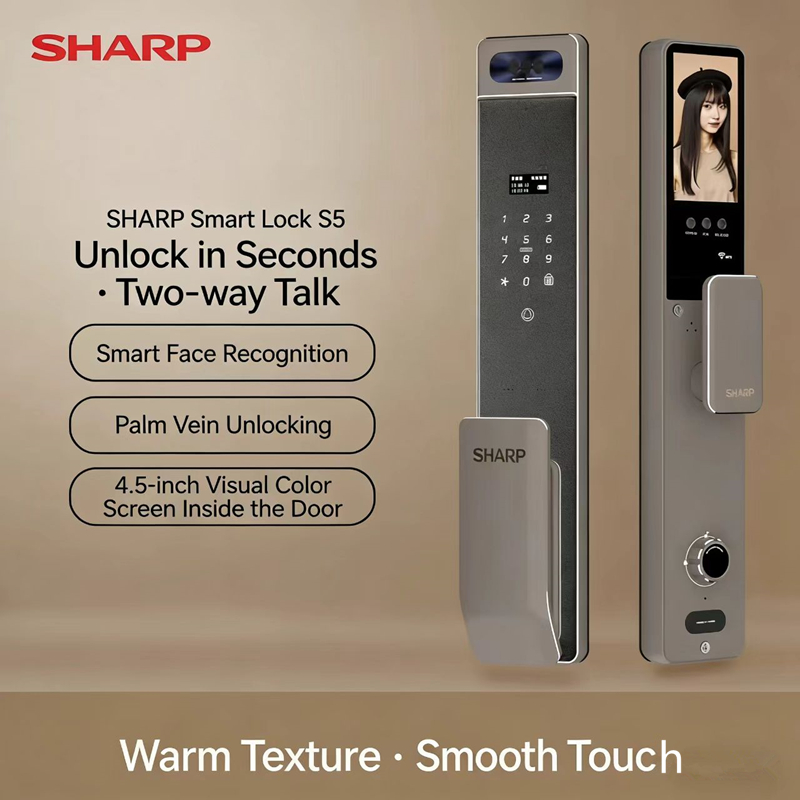 Wifi Doorbell Camera - 샤프 S5-FV 완전 자동 스마트 잠금장치