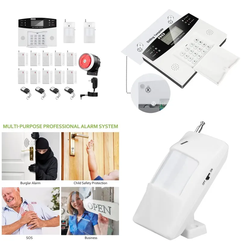 Smart Home Remote - 주택 도난 경보기 키트 자동 다이얼