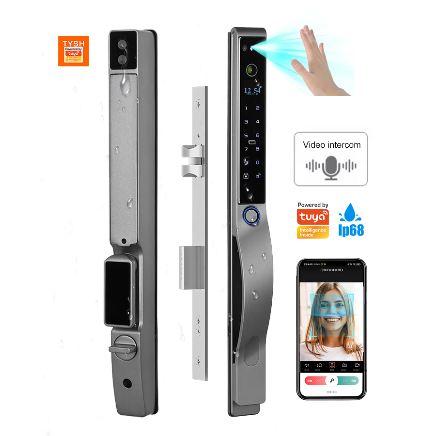 Wifi Doorbell Camera - TYSH 투야 방수 3D 얼굴인식 알루미늄