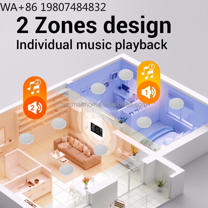 Smart Home Wifi - 7인치 8채널 Zigbee3.0 게이트웨이 스마트 홈