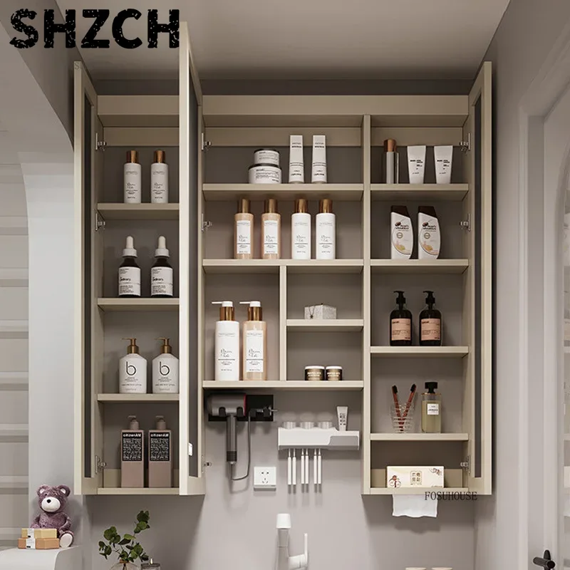 Smart Home Furniture - 현대적인 두꺼운 욕실 거울과 통합형 스마트