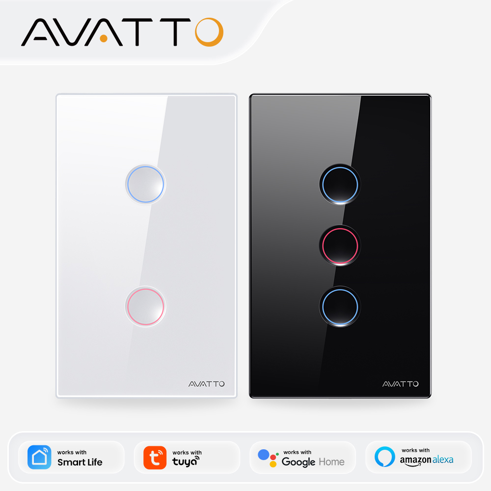 Smart Home Remote - AVATTO 1/2/3/4 Gang ZigBee 스마트 라이트