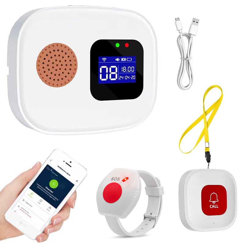 Smart Home Security System - 노인용 비상 호출 버튼, Tuya WiFi
