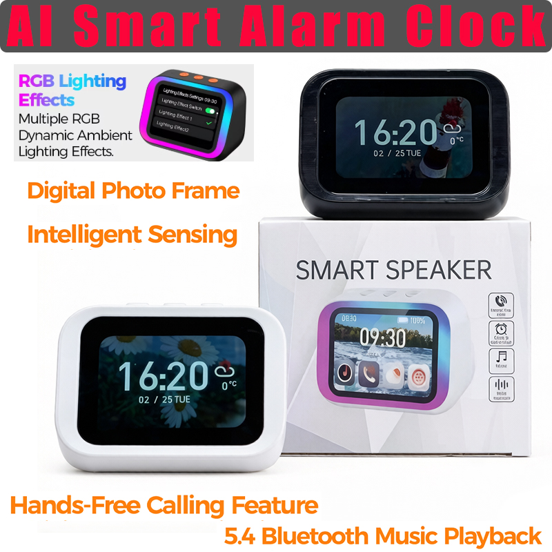 Smart Home Display - AI 블루투스 스피커 5.4 AI 음성