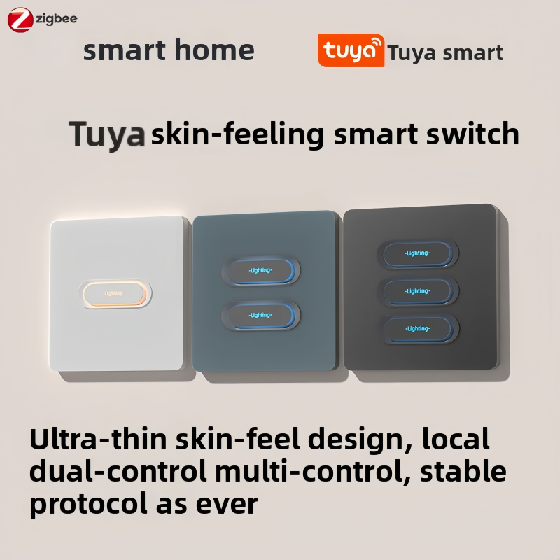 Smart Home Voice Control - 투야 지그비 지능형 버튼 스위치 듀얼