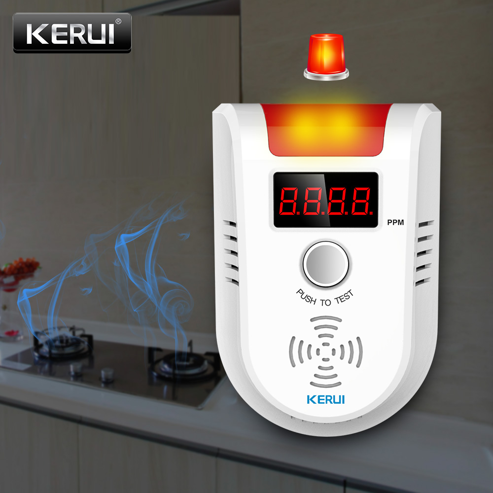 KERUI GD13 LPG 가스 감지기 알람 무선 디지 - Smart Home Security System 리뷰 및 가격