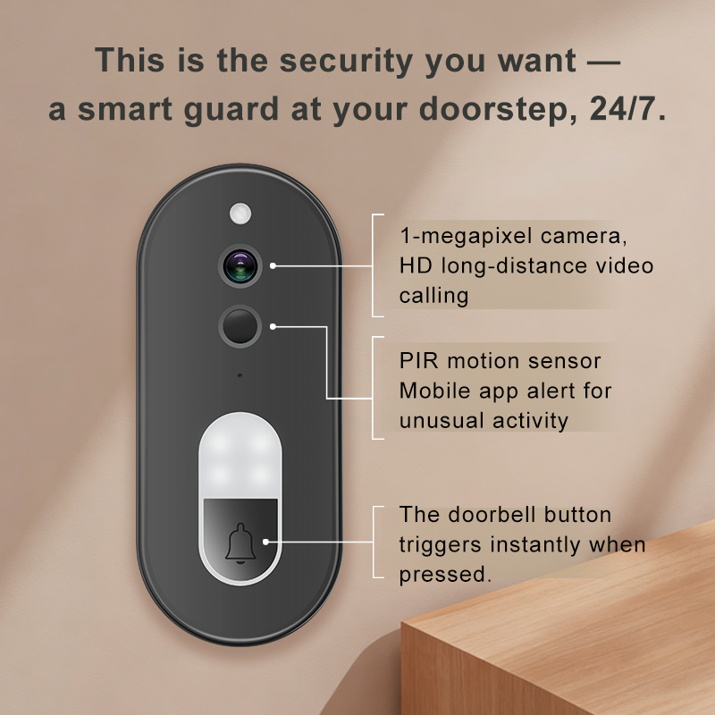 Tuya 1080P HD 무선 WiFi 비디오 초인종  - Smart Home Video Doorbell 리뷰 및 가격