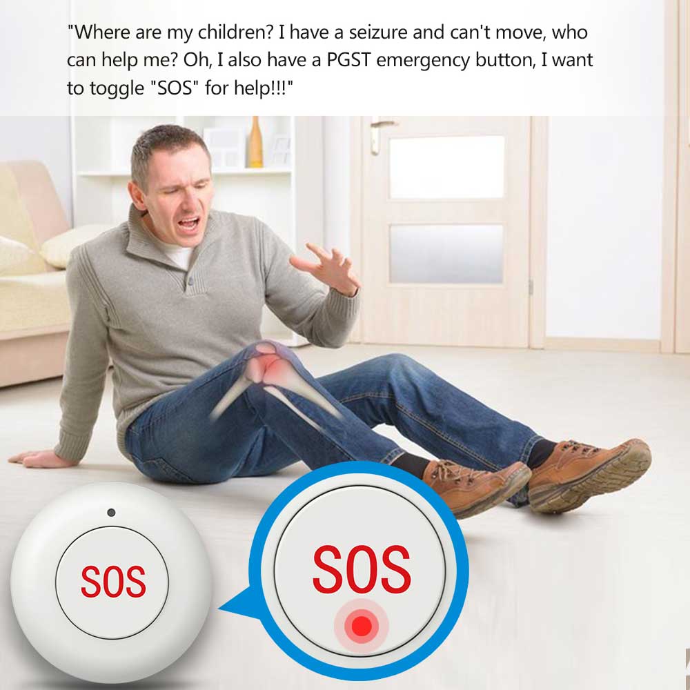 무선 SOS 버튼 스마트 홈 게이트 보안 초인종 433 - Smart Home Security System 리뷰 및 가격