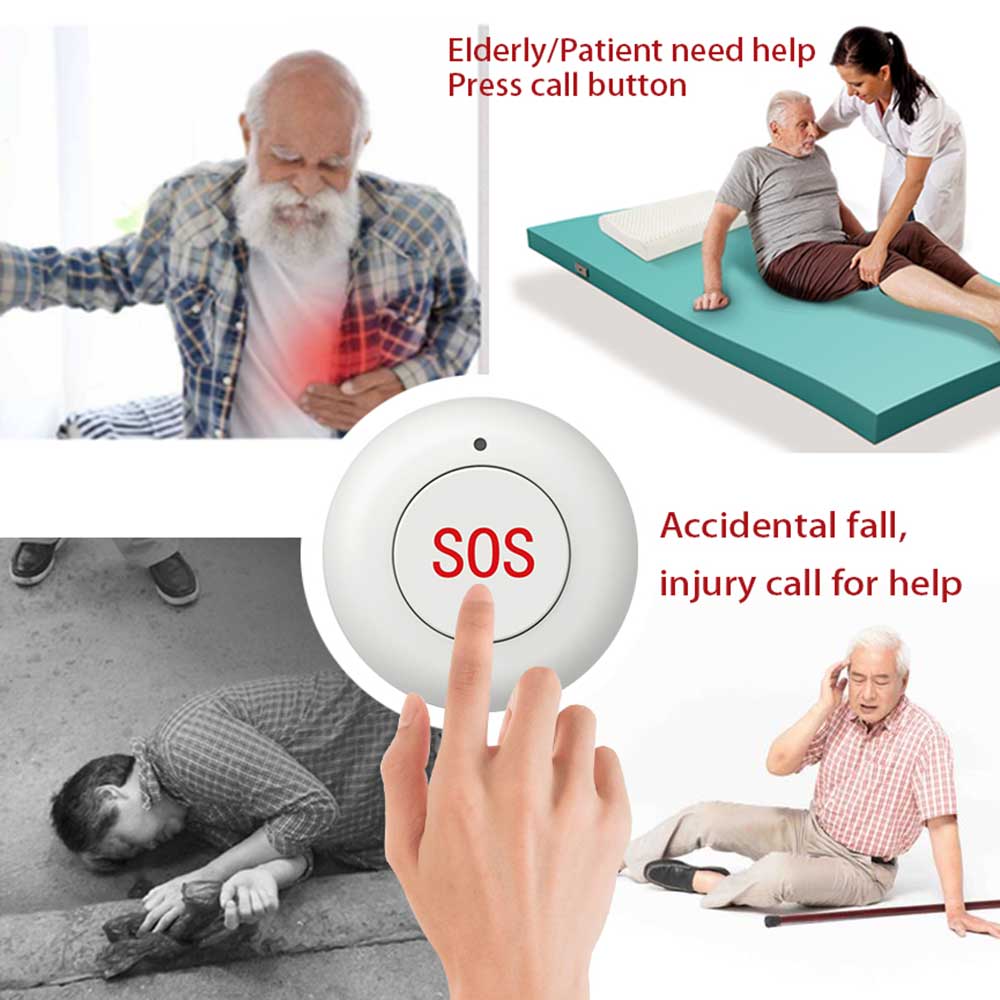 무선 SOS 버튼 스마트 홈 게이트 보안 초인종 433 - Smart Home Security System 리뷰 및 가격