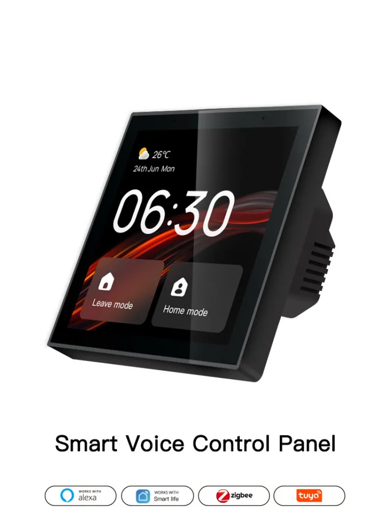 투야 스마트 홈 4인치 풀스크린 지그비 스마트 스위치  - Smart Home Voice Control 리뷰 및 가격