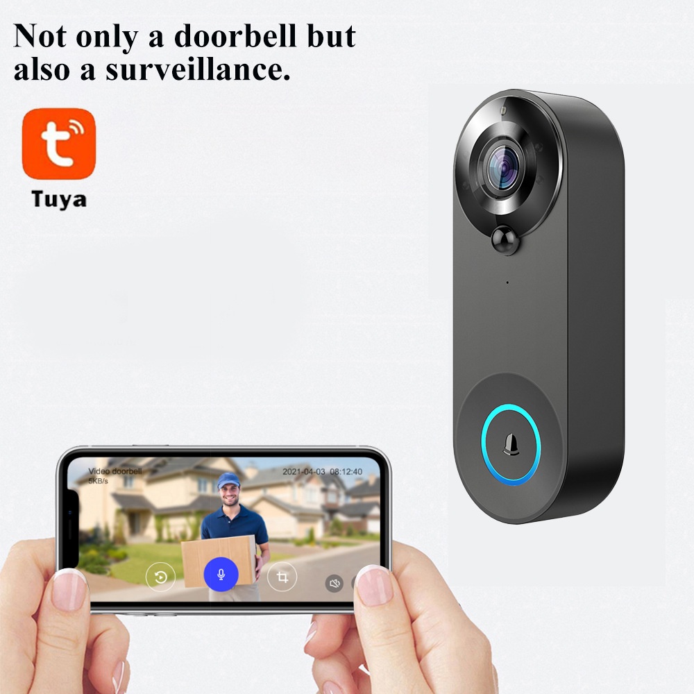 Tuya 1080P 무선 WIFI 초인종 비디오 인터콤 - Smart Home Video Doorbell 리뷰 및 가격