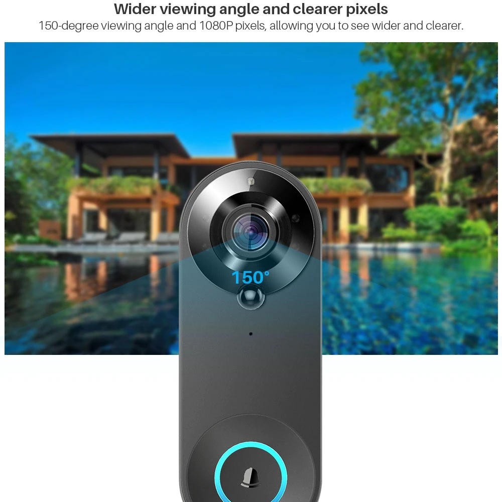 Tuya 1080P 무선 WIFI 초인종 비디오 인터콤 - Smart Home Video Doorbell 리뷰 및 가격