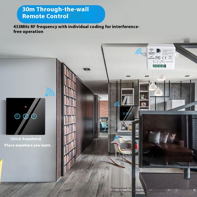 Tuya 스마트 스위치오프 장치는 무선 터치, WiFi - Smart Home Voice Control 리뷰 및 가격