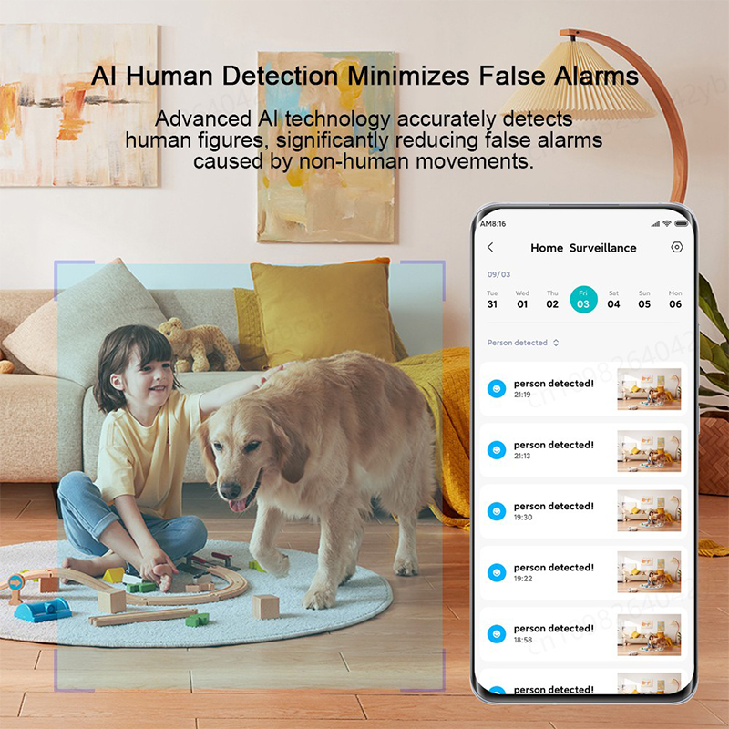 XIAOMI 홈 보안 지능형 Wifi 카메라 PTZ 2 - Smart Home Network Rack 리뷰 및 가격