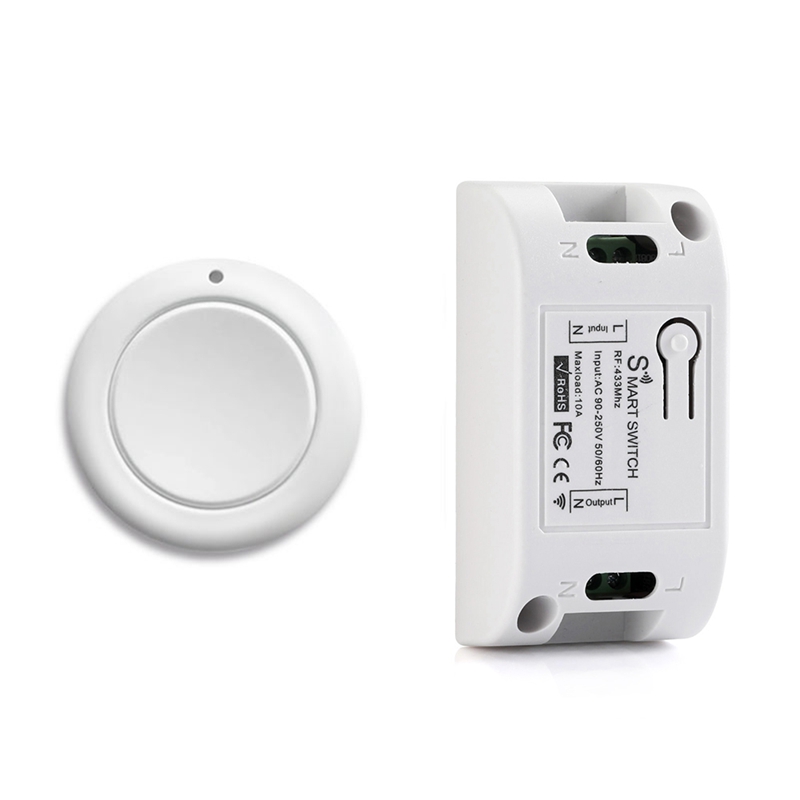 스마트 홈 무선 조명 스위치 RF 433 MHz 원격  - Smart Home Remote 리뷰 및 가격