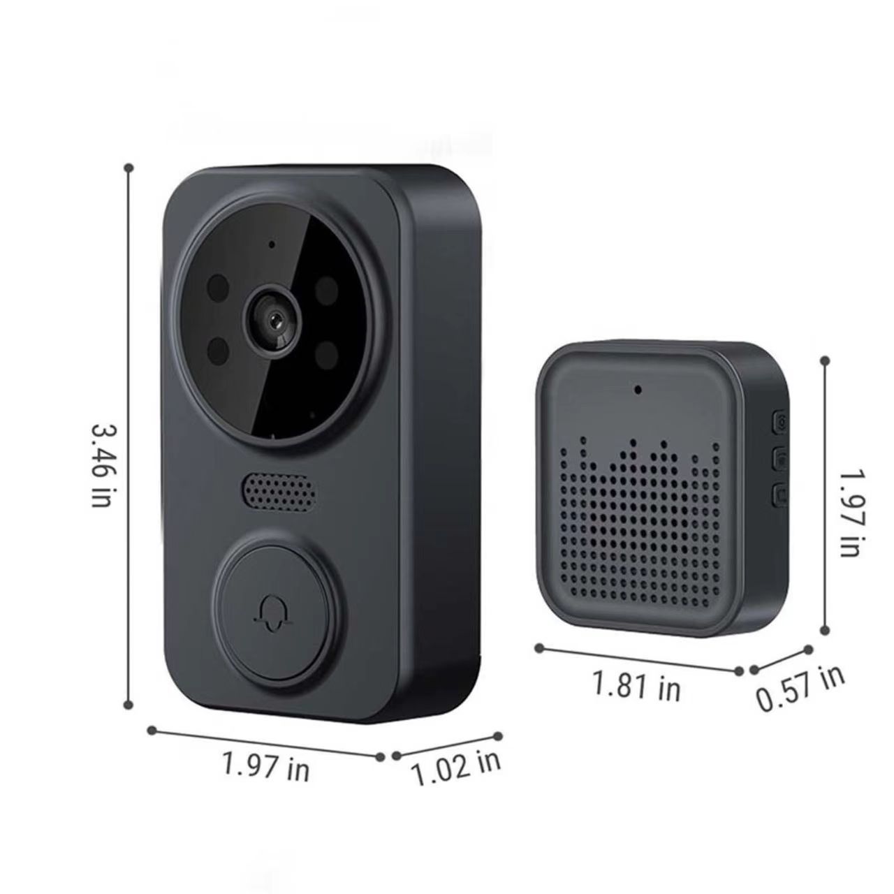 투야 와이파이 도어벨 스마트 홈 무선 전화 도어벨 카메 - Smart Home Video Doorbell 리뷰 및 가격
