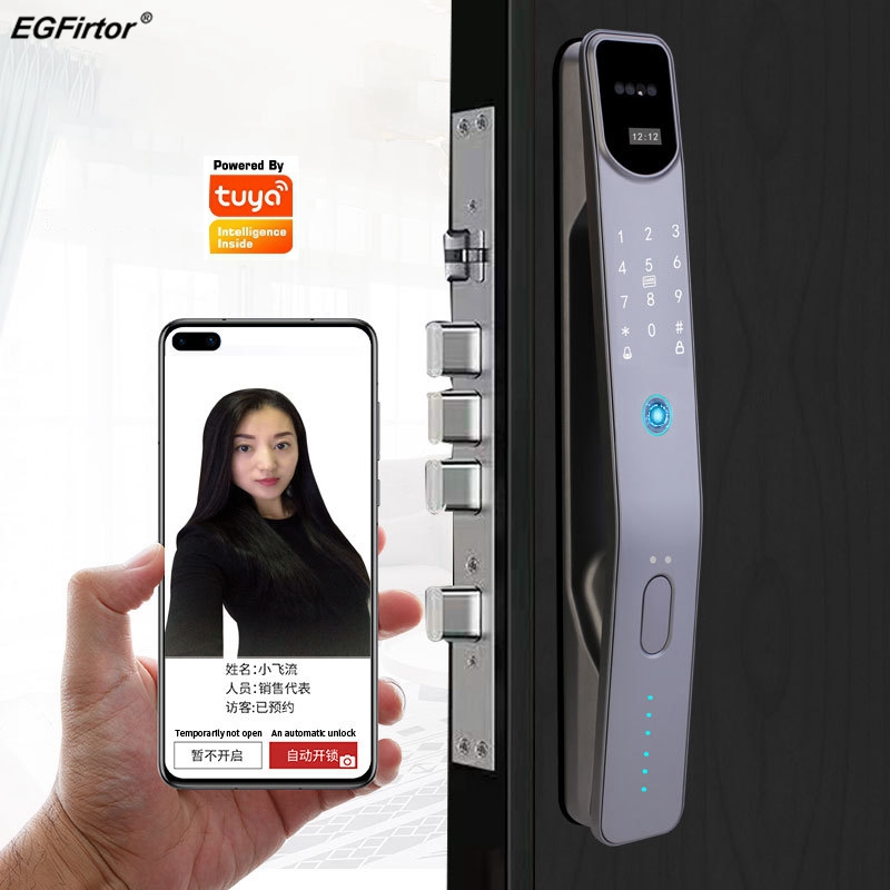투야 와이파이 전자 지문 스마트 문짝 잠금 장치, 3D - Wifi Doorbell Camera 리뷰 및 가격
