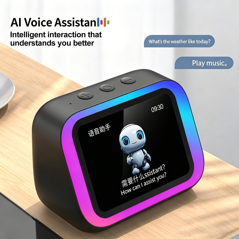 AI 음성 어시스턴트 블루투스 스피커 RGB 컬러 조명 - Smart Home Display 리뷰 및 가격