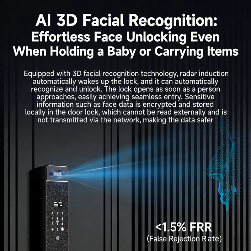 샤프 S5-FV 완전 자동 스마트 잠금장치 얼굴 인식, - Wifi Doorbell Camera 리뷰 및 가격