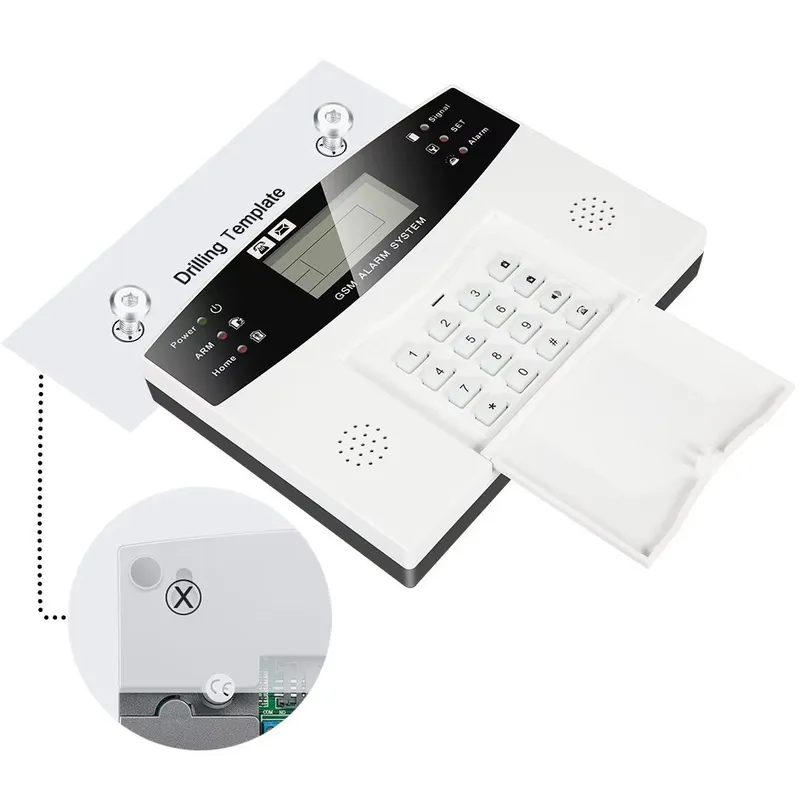주택 도난 경보기 키트 자동 다이얼 120dB 사이렌  - Smart Home Remote 리뷰 및 가격