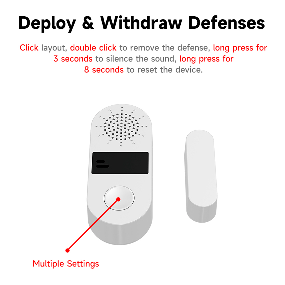 Tuya Zigbee 무선 도어 윈도우 접촉 센서 13 - Wireless Door Sensor 리뷰 및 가격