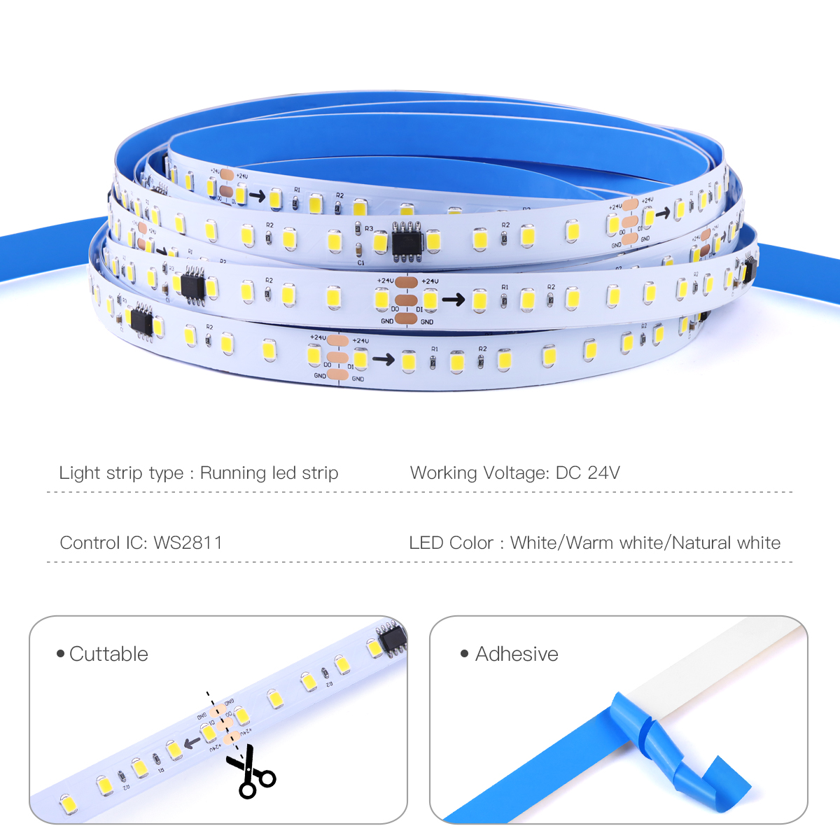 스마트 Addressable1-4pcs LED 스트립  - Smart Home Furniture 리뷰 및 가격
