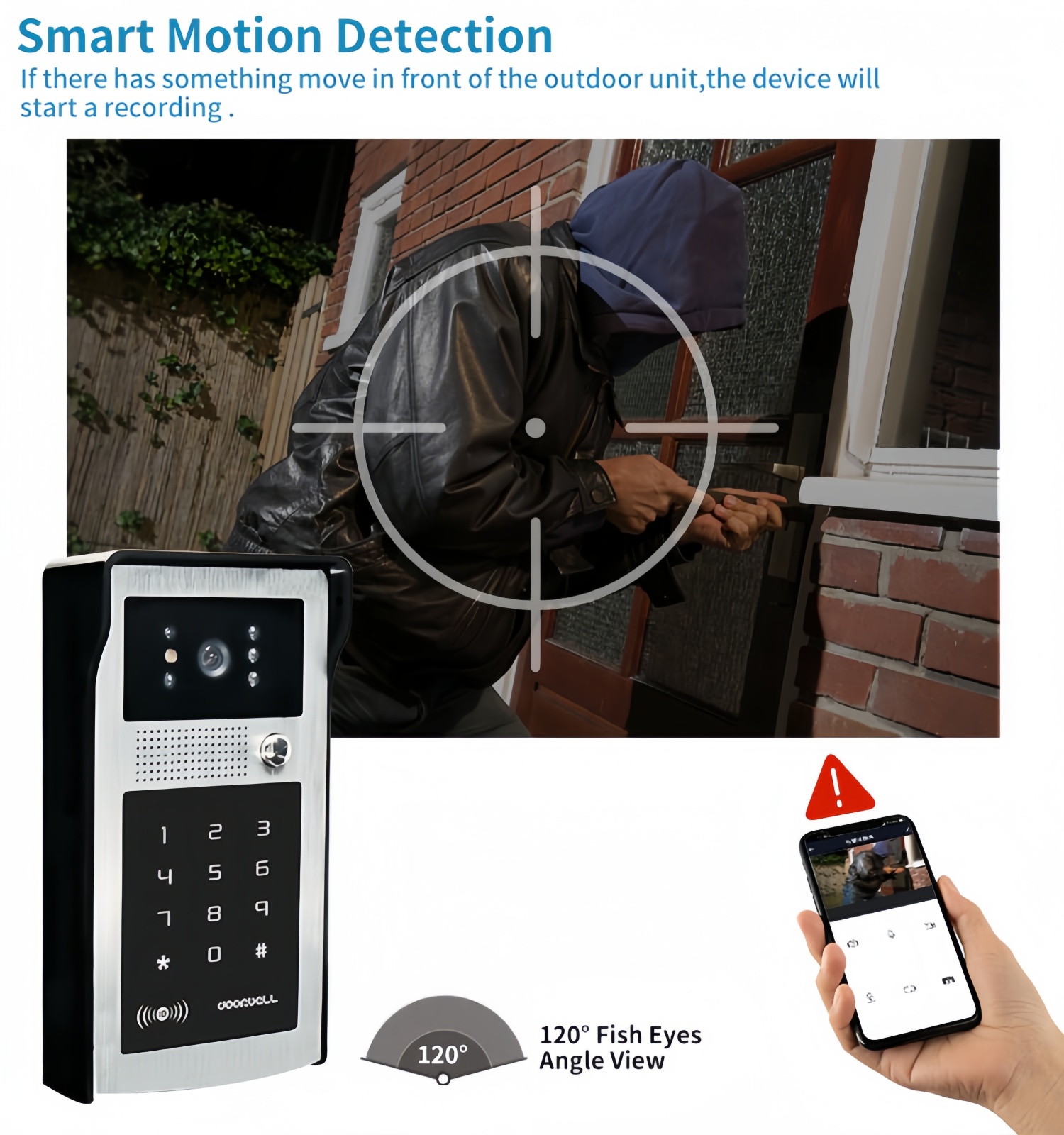 TUYA WIFI 비디오 인터콤 초인종 시스템(가정 아 - Smart Home Video Doorbell 리뷰 및 가격