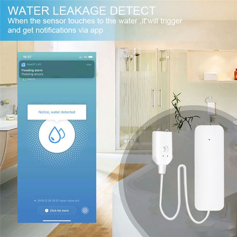 Y22A-Tuya Zigbee 수위 센서 스마트 홈 물 - Smart Home Security System 리뷰 및 가격