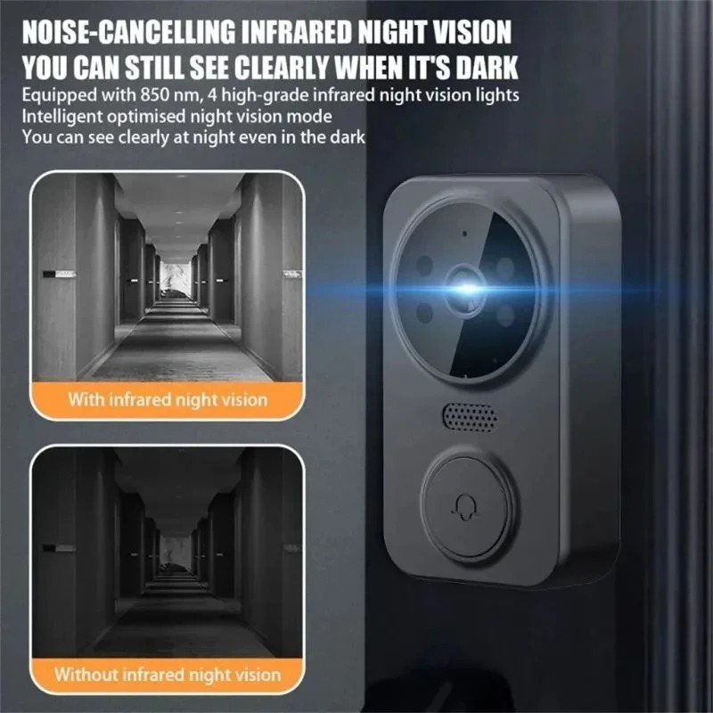 M8 스마트 비주얼 초인종 WiFi 양방향 인터콤 적외 - Smart Home Video Doorbell 리뷰 및 가격