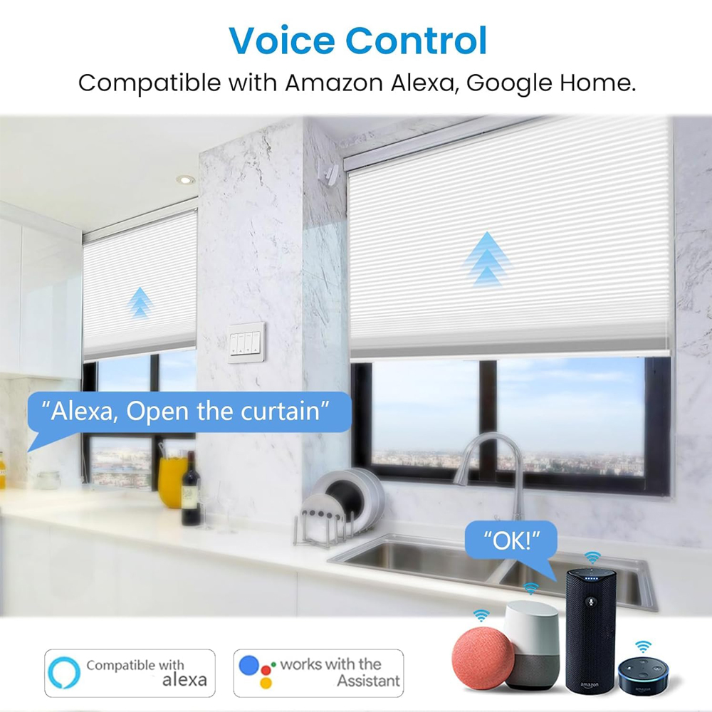 롤러 셔터 전기 모터용 스마트 커튼 스위치 Tuya S - Smart Home Voice Control 리뷰 및 가격