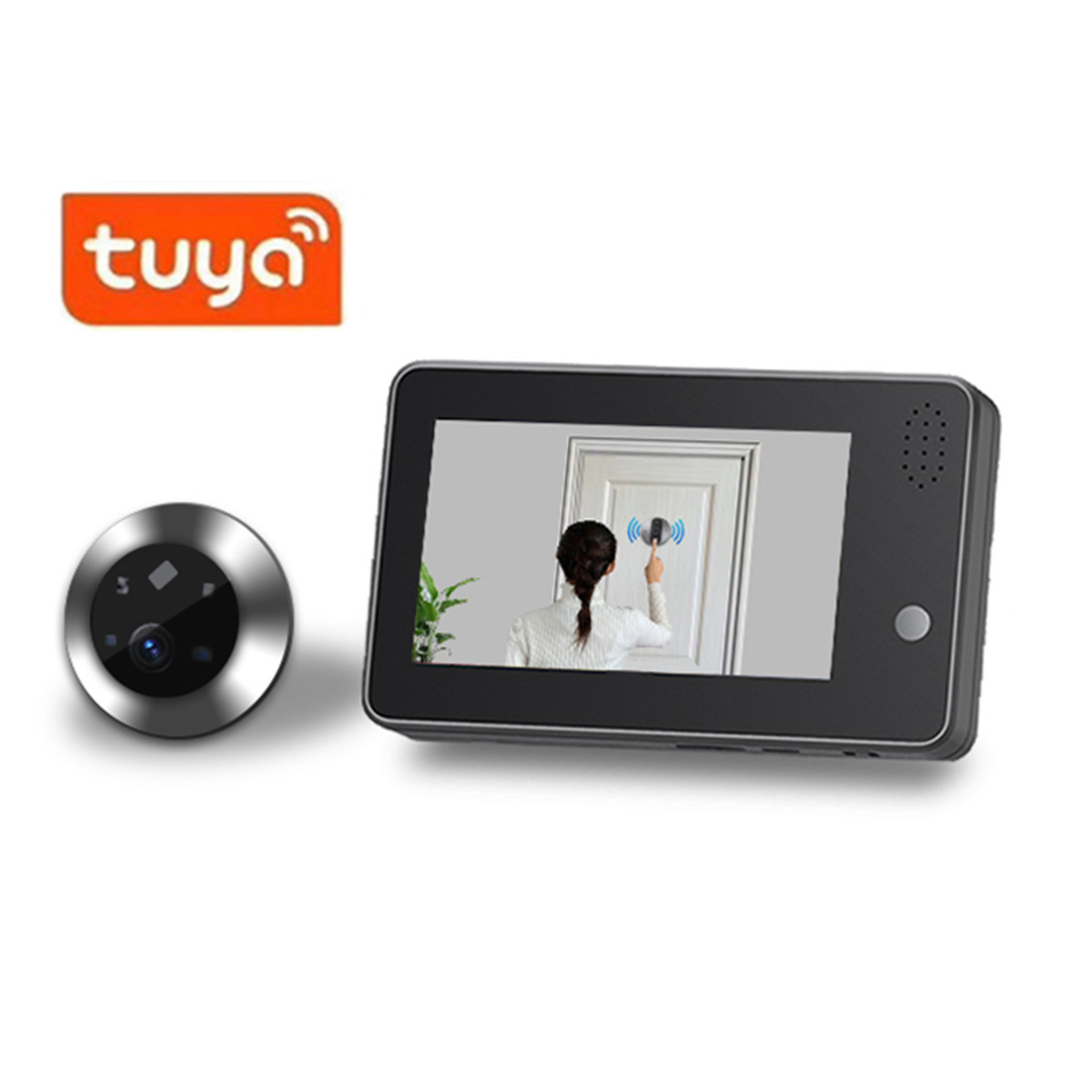 4.3인치 투야 스마트라이프 WiFi 도어벨 비주얼 도 - Wifi Doorbell Camera 리뷰 및 가격