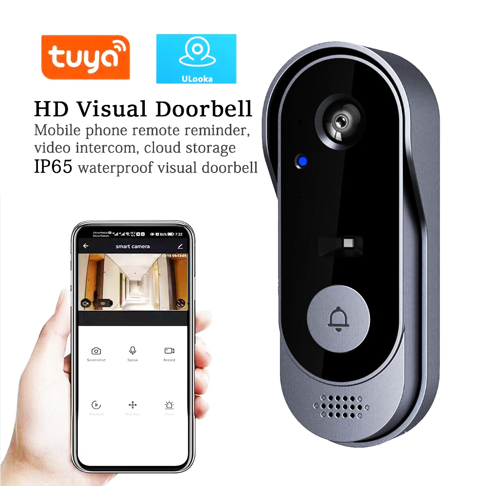 2MP 1080P 투야 앱 저전력 소비 와이파이 IP  - Wifi Doorbell Camera 리뷰 및 가격