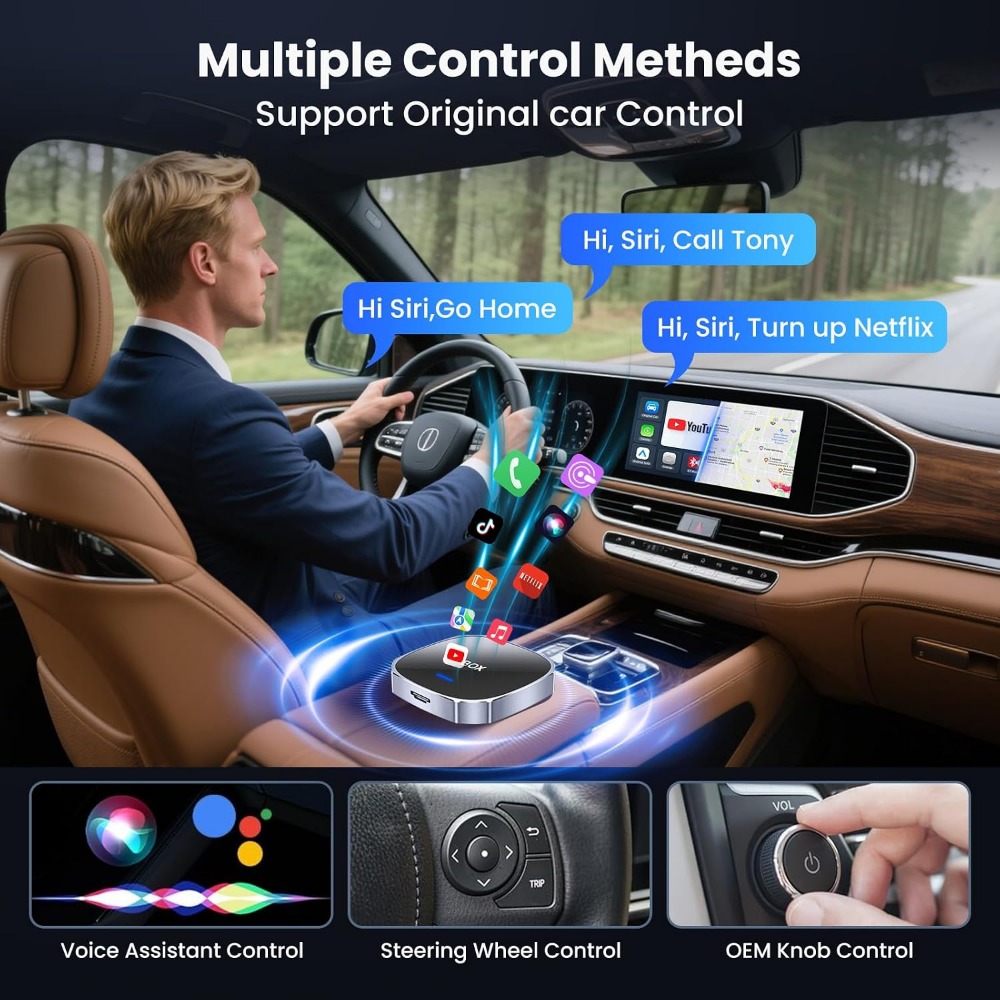 무선 CarPlay & Android Auto 어댑터, - Smart Home Wifi 리뷰 및 가격