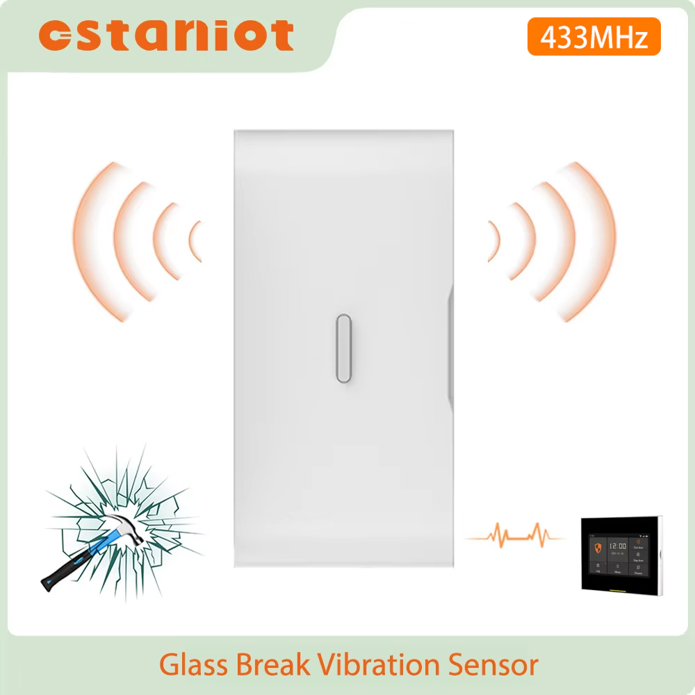 스테니오타 433MHz EV1527 무선 진동 유리 파 - Wireless Door Sensor 리뷰 및 가격