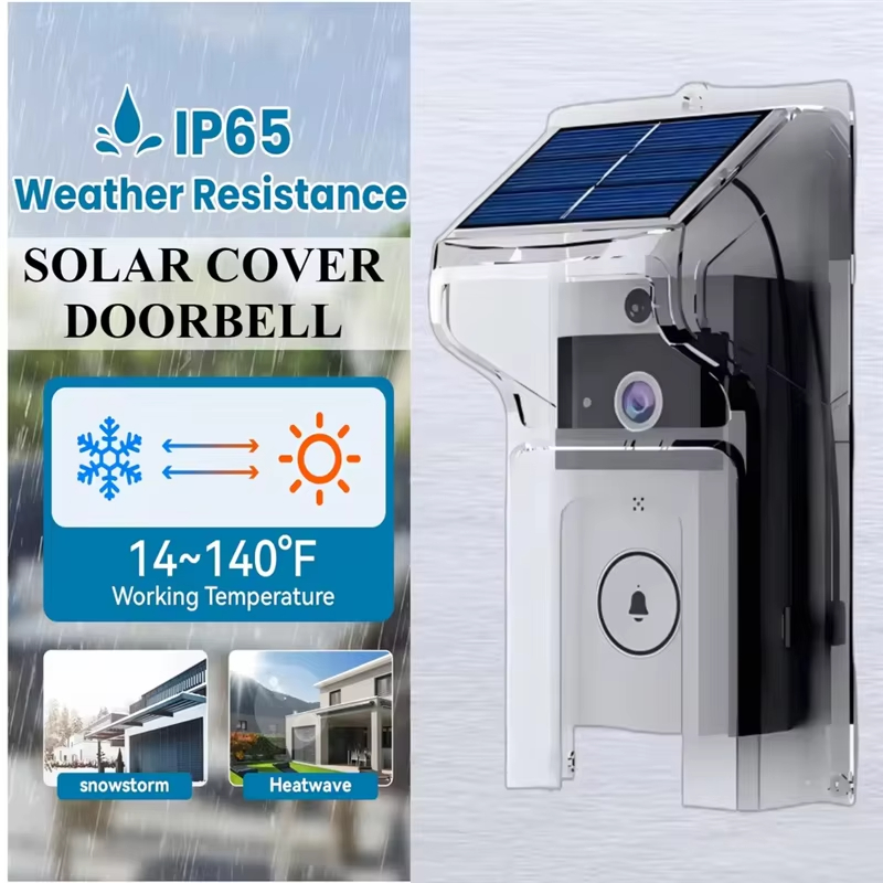 태양광 충전 방수 야간 투시경 스마트 홈 양방향 인터콤 - Smart Home Video Doorbell 리뷰 및 가격