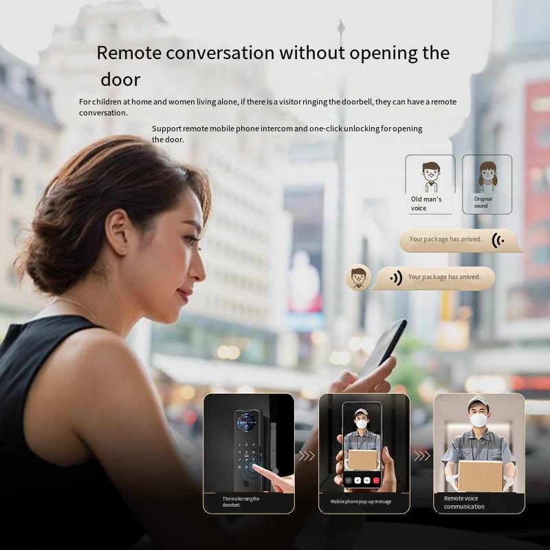 샤오미 미지아 미홈 앱 지문 도어벨 3D 얼굴 손바닥  - Wifi Doorbell Camera 리뷰 및 가격