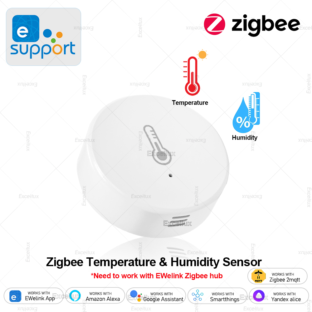 EWelink 스마트 Zigbee 온도 습도 센서 Ap - Smart Home Furniture 리뷰 및 가격