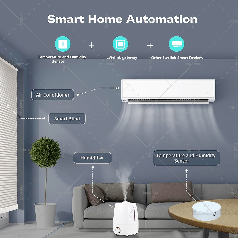 EWelink 스마트 Zigbee 온도 습도 센서 Ap - Smart Home Furniture 리뷰 및 가격