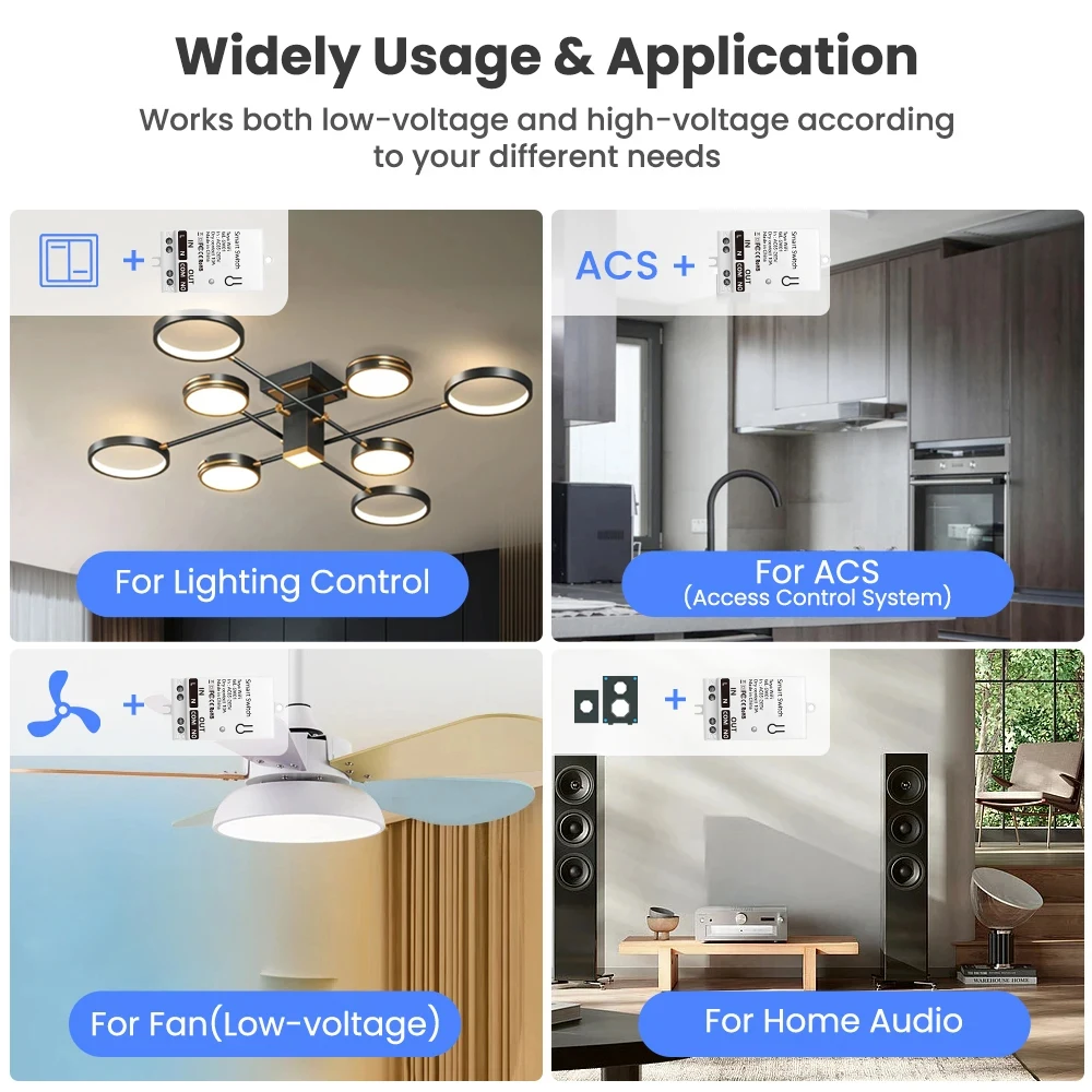 Tuya ZigBee 스마트 스위치 모듈 드라이 콘택트 - Smart Home Tuya 리뷰 및 가격