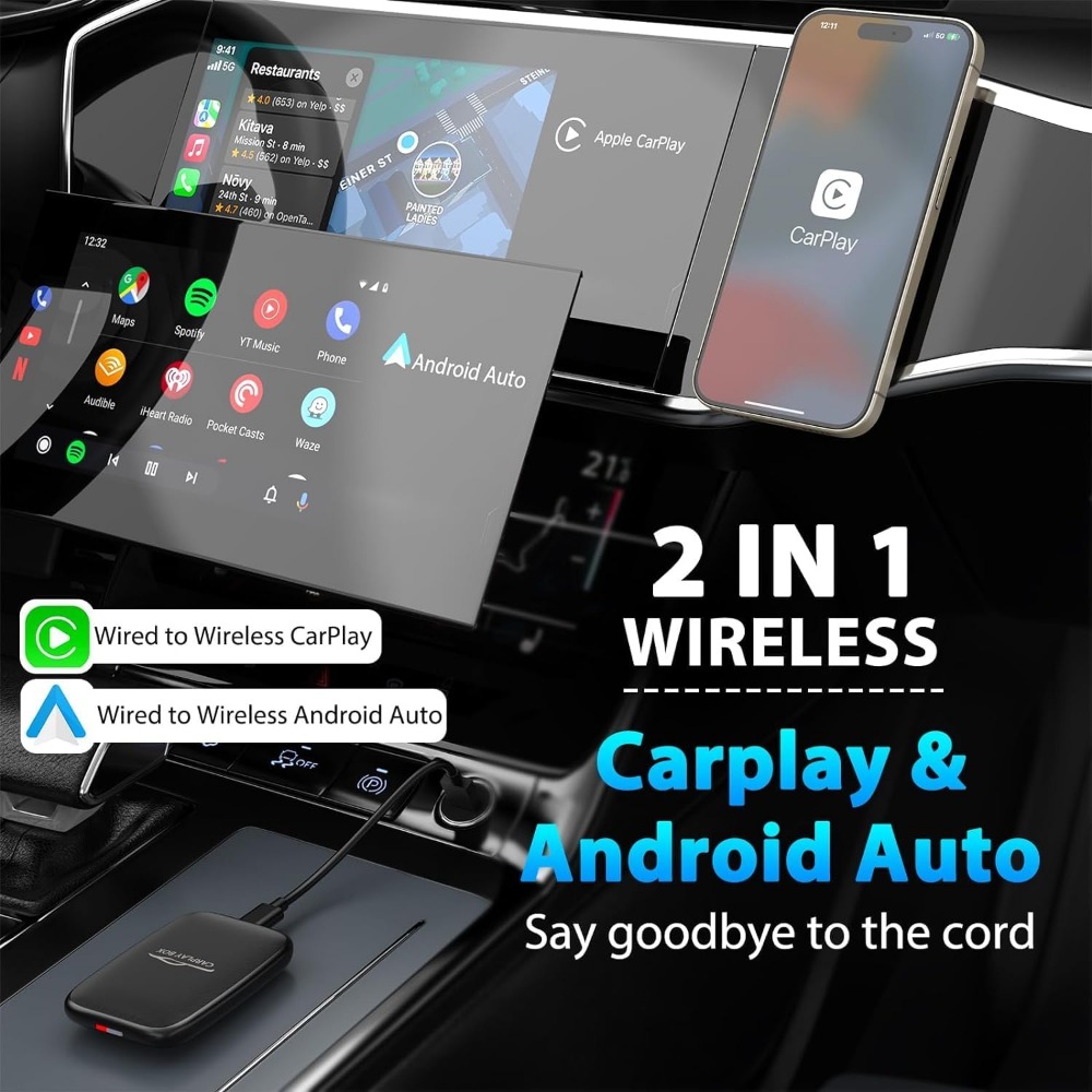 CarPlay 어댑터를 무선으로 업그레이드, iOS 1 - Smart Home Wifi 리뷰 및 가격