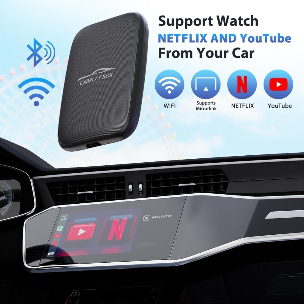 CarPlay 어댑터를 무선으로 업그레이드, iOS 1 - Smart Home Wifi 리뷰 및 가격