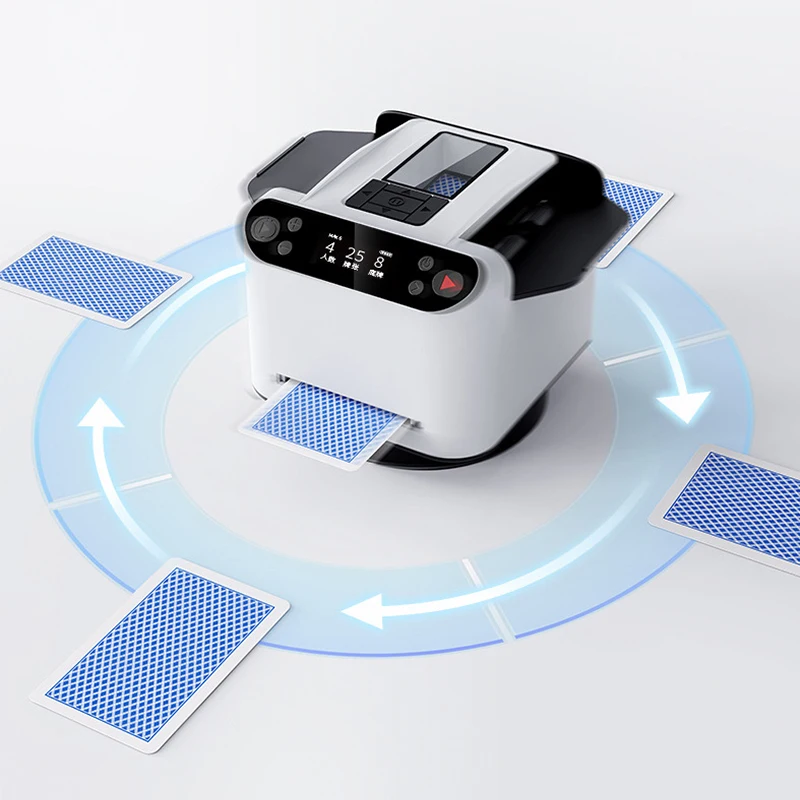 5200mAh 충전식 2-in-1 자동 카드 딜링 셔플 - Smart Home Gadgets 리뷰 및 가격