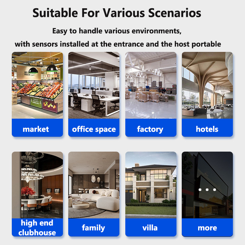 무선 웰컴 초인종, 가정 상점 호텔 PIR 모션 센서, - Smart Home Security System 리뷰 및 가격