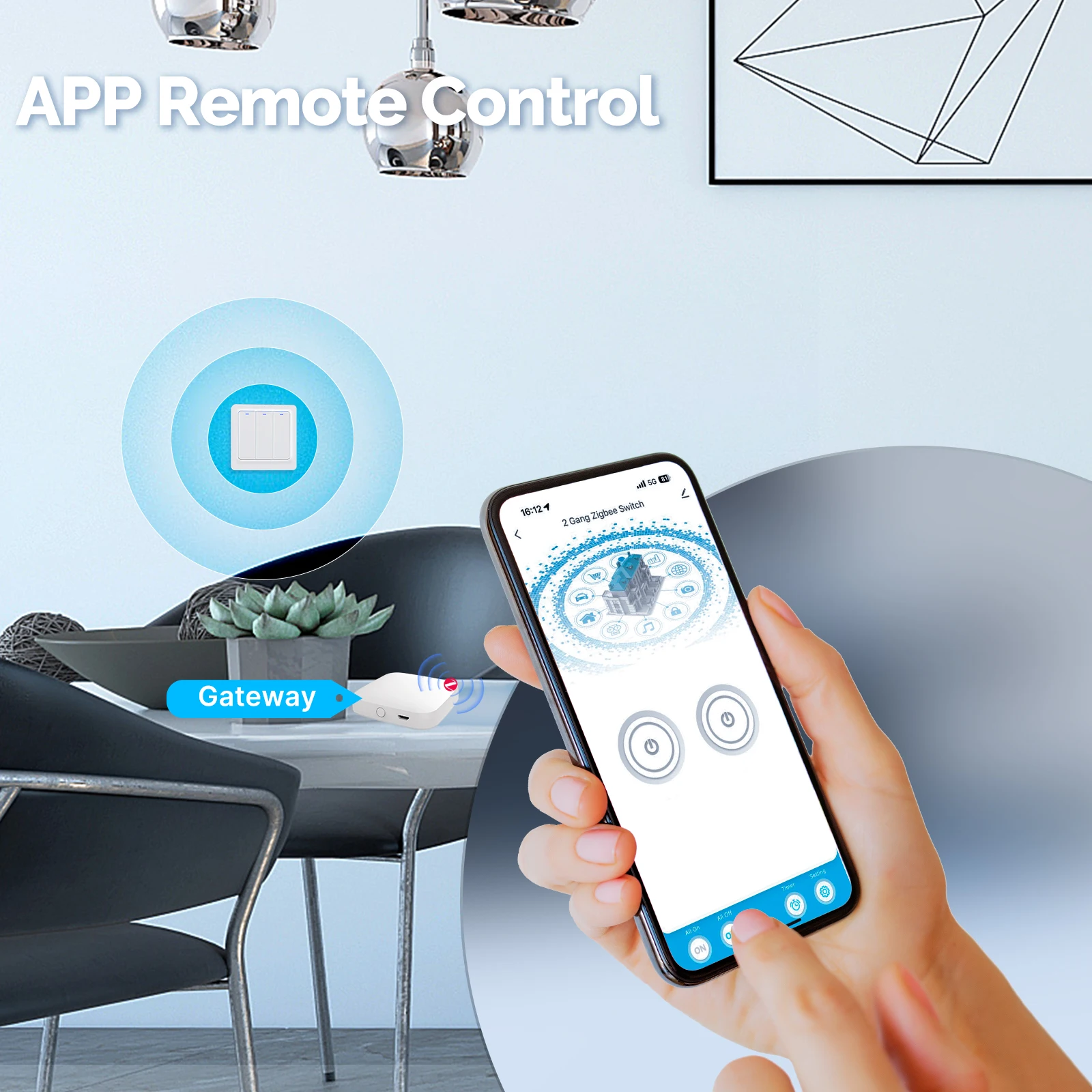 MOES ZigBee 스마트 조명 스위치 투야 중성선  - Smart Home Voice Control 리뷰 및 가격
